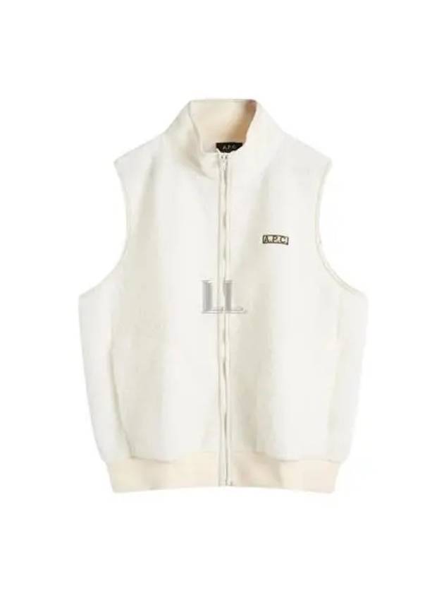 Sequoia Fleece Vest White - A.P.C. - BALAAN 2