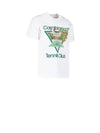 Tennis Club Icon Short Sleeve T-Shirt White - CASABLANCA - BALAAN 4