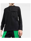 Y3 HENLEY Classic Long Sleeve TShirt - YOHJI YAMAMOTO - BALAAN 5