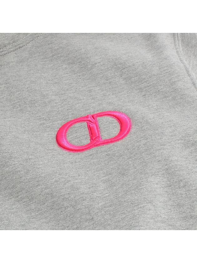 CD embroidered logo hood gray pink 113J698B0531 C884 - DIOR - BALAAN 3