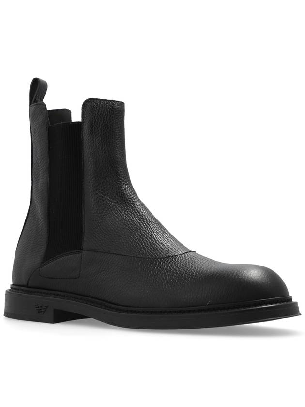 Grain Leather Ankle Boots X4M389XF583 - EMPORIO ARMANI - BALAAN 5