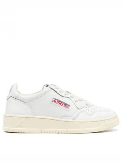 Medalist Leather Low Top Sneakers White - AUTRY - BALAAN 2