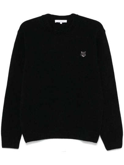 Fox Head Knit Top Black - MAISON KITSUNE - BALAAN 2