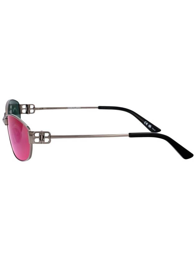 Sunglasses BB0336S 002 RUTHENIUM RUTHENIUM VIOLET - BALENCIAGA - BALAAN 4