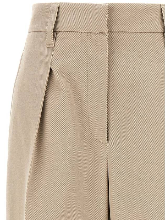 Brunello Cucinelli Canvas Pants - BRUNELLO CUCINELLI - BALAAN 3