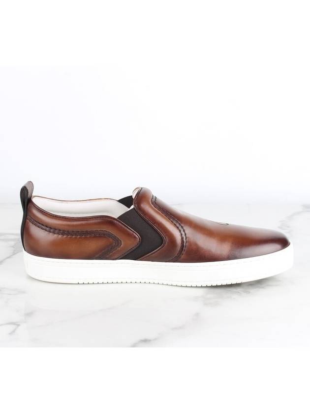 Strip Toe Leather Slip On 9 5 285 - BERLUTI - BALAAN 8