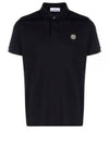 Men's Logo Patch Polo Shirt Navy - STONE ISLAND - BALAAN 2