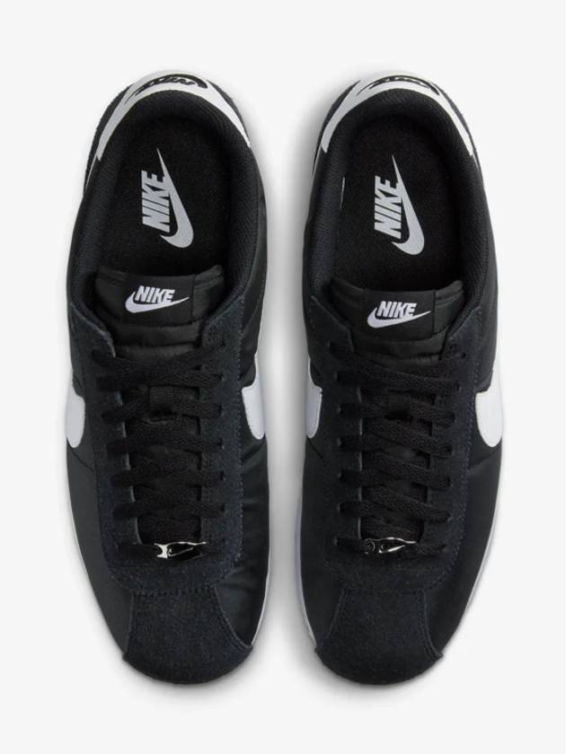 Cortez TXT Low Top Sneakers Black - NIKE - BALAAN 5