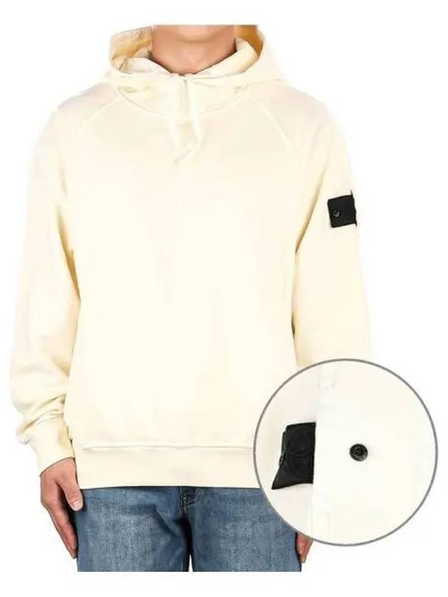 Men s wappen hood sweatshirt 270533 - STONE ISLAND - BALAAN 1