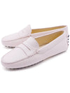 Women's Gommino Leather Driving Shoes Pink - TOD'S - BALAAN 2