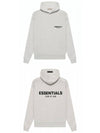 Essential Brushed Hoodie Light Oatmeal - FEAR OF GOD - BALAAN 5