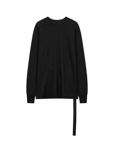 MEN DRKSHDW Long Sleeve Cotton TShirt Black 270644 - RICK OWENS - BALAAN 1