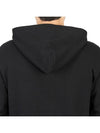 Play Double Red Heart Waffen Hooded Zip Up P1 T294 1 Black - COMME DES GARCONS - BALAAN 10