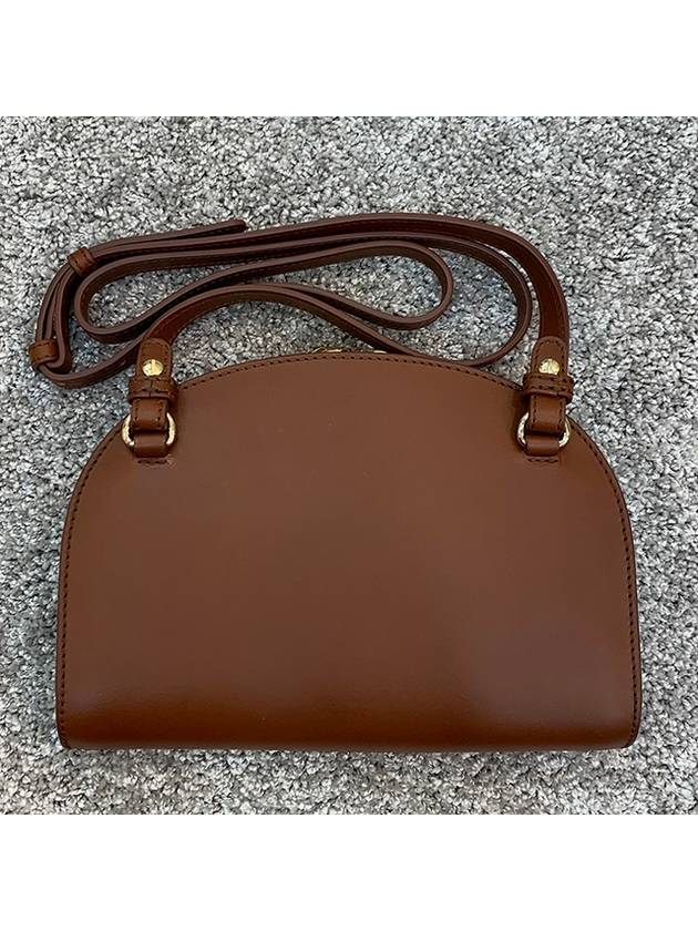 Demi Lune Half Moon Cross Bag Brown - A.P.C. - BALAAN 6