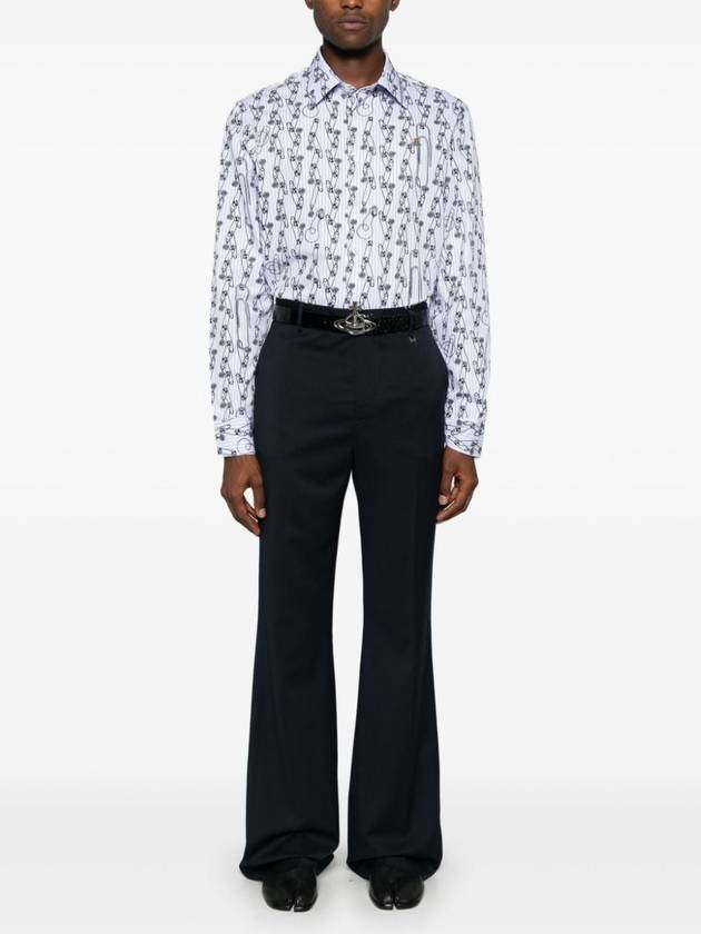 Vivienne Westwood Trousers Blue - VIVIENNE WESTWOOD - BALAAN 2