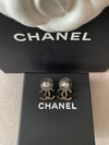 CC logo earrings crystal point earrings silver ABB700 - CHANEL - BALAAN 9