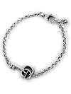 GG Mamont Key Charm Bracelet Silver YBA632207001 - GUCCI - BALAAN 3