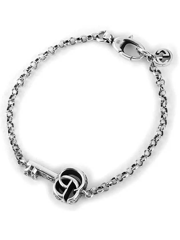 GG Mamont Key Charm Bracelet Silver YBA632207001 - GUCCI - BALAAN 3