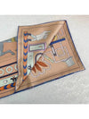 Tea For Two Silk 90 Scarf Rose - HERMES - BALAAN 6