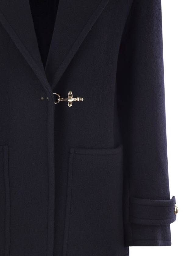 Wool and Cashmere Coat - FAY - BALAAN 4