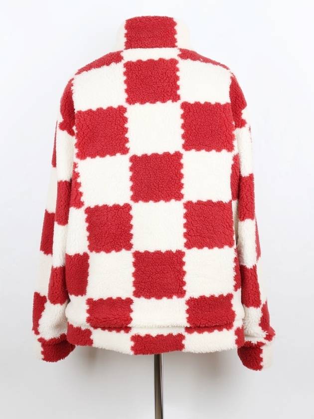 Nigo Damier fleece jacket XL - LOUIS VUITTON - BALAAN 4