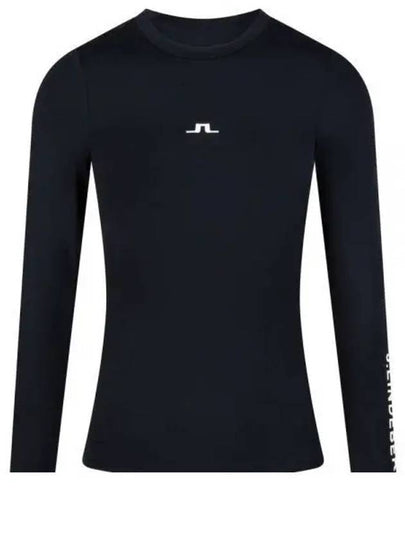 Women's Tekla Crew Neck Long Sleeve T-Shirt Black - J.LINDEBERG - BALAAN 2