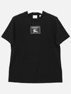 Women's Prosum Label Cotton Short Sleeve T-Shirt Black - BURBERRY - BALAAN 3