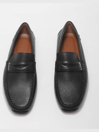 Men's Driver Pavel Loafers Black - BALLY - BALAAN 2