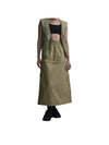 Sportswear Woven Cargo Midi A Line Skirt Neutral Olive - NIKE - BALAAN 1