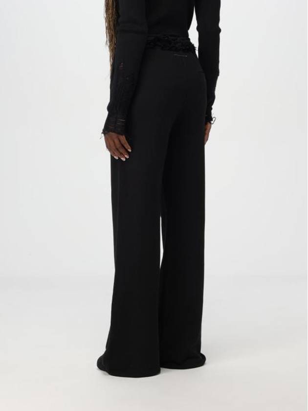 Cotton Track Pants Black - MAISON MARGIELA - BALAAN 4