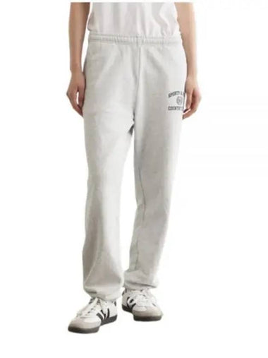 Varsity Crest Sweatpant Heather GrayNavy PA036516218GY03 - SPORTY & RICH - BALAAN 1