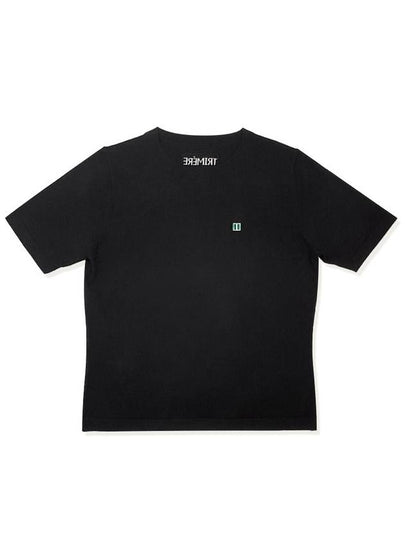 Logo wappen short sleeve round knit WOMAN BLACK T22WTN0309 - TRIMERE - BALAAN 2