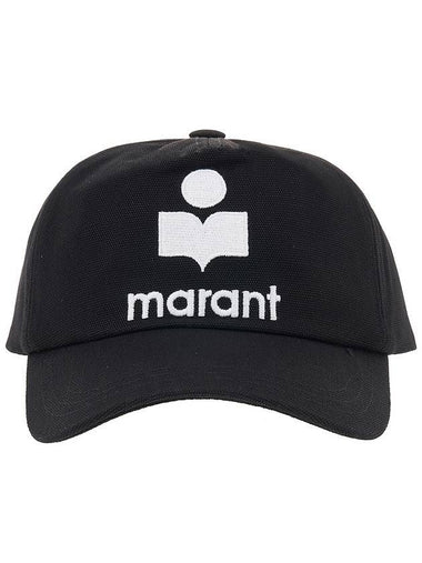 Tyron Logo Ball Cap Black - ISABEL MARANT - BALAAN 1