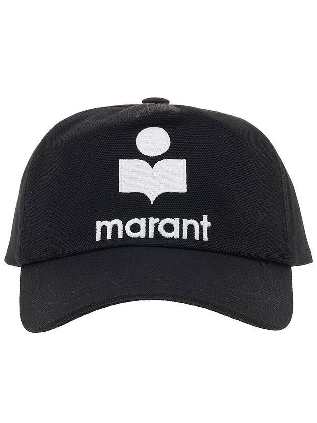 Tyron Logo Ball Cap Black - ISABEL MARANT - BALAAN 1