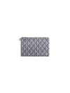 A5 Pouch Gray CD Diamond - DIOR - BALAAN 1