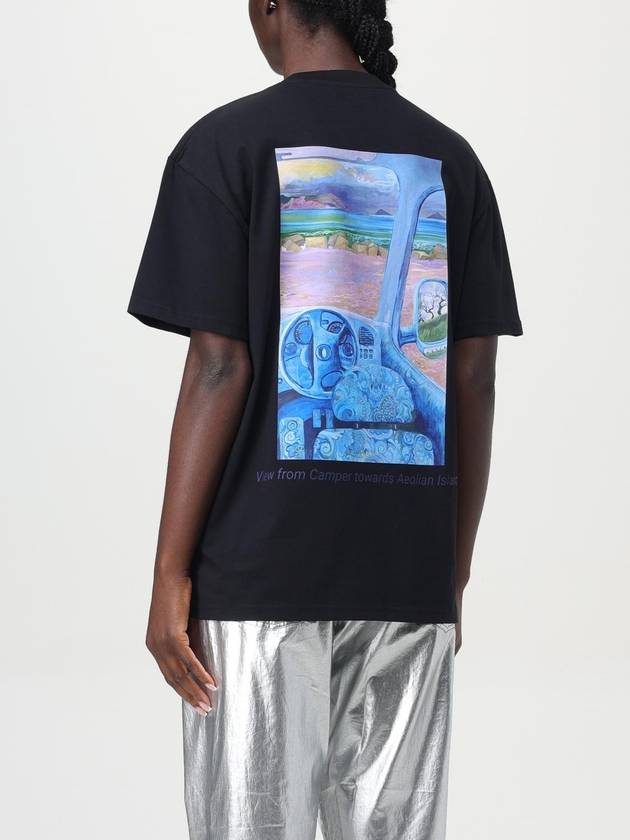 T-shirt con stampa grafica posteriore Jw Anderson - JW ANDERSON - BALAAN 3