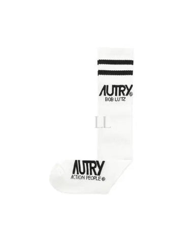 Bob Roots Socks White Black - AUTRY - BALAAN 1