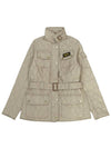 International Quilted Jacket Beige - BARBOUR - BALAAN 2