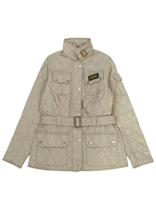 International Quilted Jacket Beige - BARBOUR - BALAAN 2