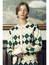 Women s Argyle Jacquard Cardigan - JACKNICKLAUS - BALAAN 2