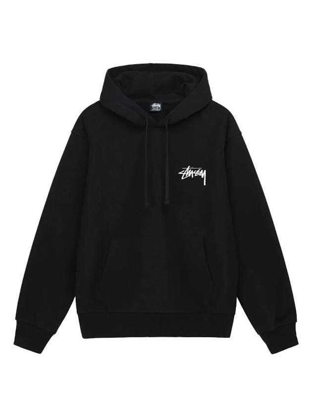 plush hood black men - STUSSY - BALAAN 2