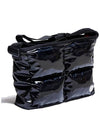 2 Way Padded Messenger Bag Black - DON’T ASK MY PLAN - BALAAN 4