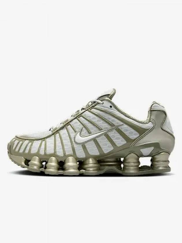 Shox TL Low Top Sneakers Light Army - NIKE - BALAAN 2