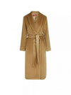 Taglio Alpaca Single Coat Brown - MAX MARA - BALAAN 2