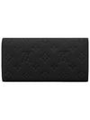 Emilie Empreinte Long Wallet Black - LOUIS VUITTON - BALAAN 4