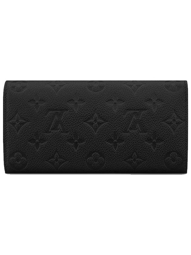 Emilie Empreinte Long Wallet Black - LOUIS VUITTON - BALAAN 4