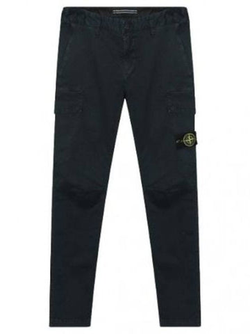 Pants Broken Twill Stretch Cotton Cargo Pants - STONE ISLAND - BALAAN 1