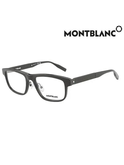 Square Acetate Eyeglasses Black - MONTBLANC - BALAAN 2