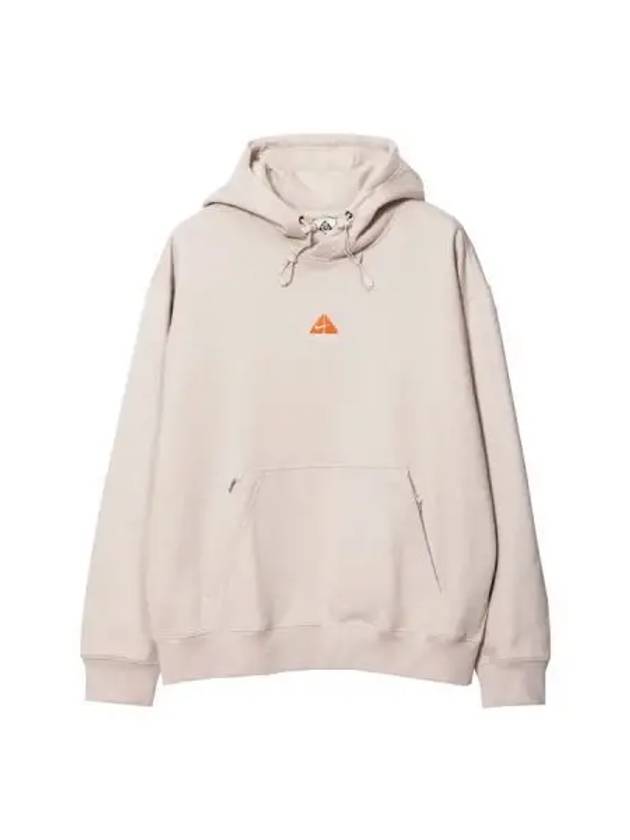 ACG Therma Fit Fleece Pullover Hoodie LT Orewood Brown - NIKE - BALAAN 1