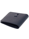 Heart Logo Half Wallet Navy - AMI - BALAAN 5